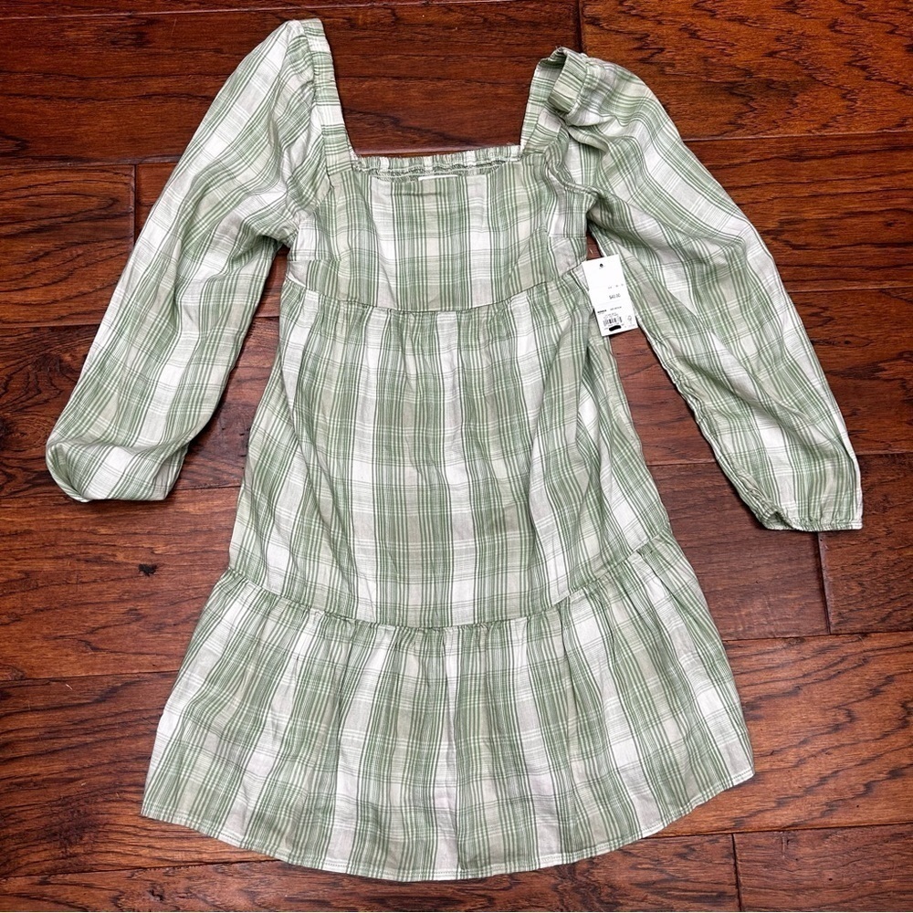 SO juniors plaid mini dress NWT